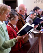 Canto durante il culto